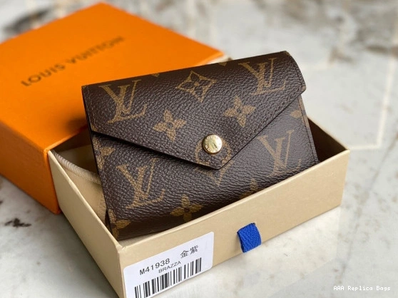 Aaa replica bags Vuitton Louis Wallet VICTORINE 0804